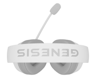 Genesis NEON XV z mikrofonem białe - 1612165 - zdjęcie 9